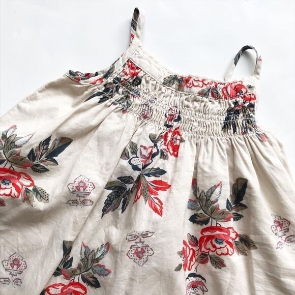 Old Navy big floral print tank dress EUC 18-24m - Picture 2 of 4